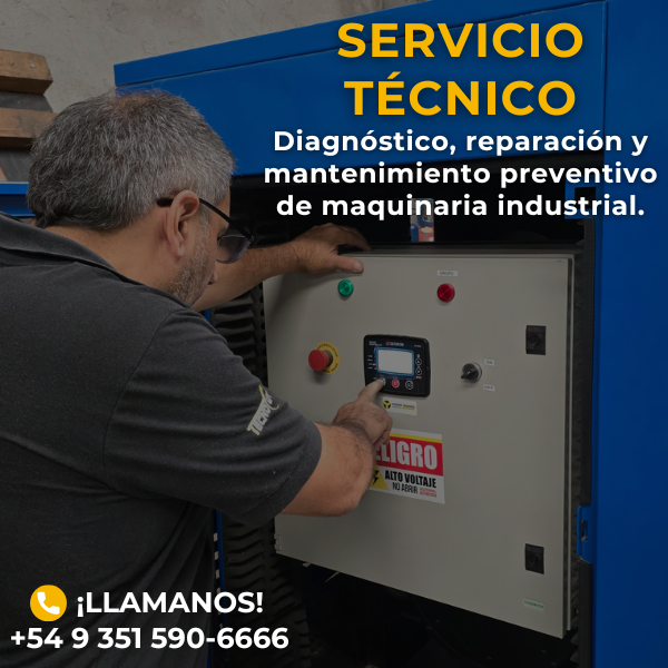 PopUp Servicio Técnico de Maquinaria Industrial